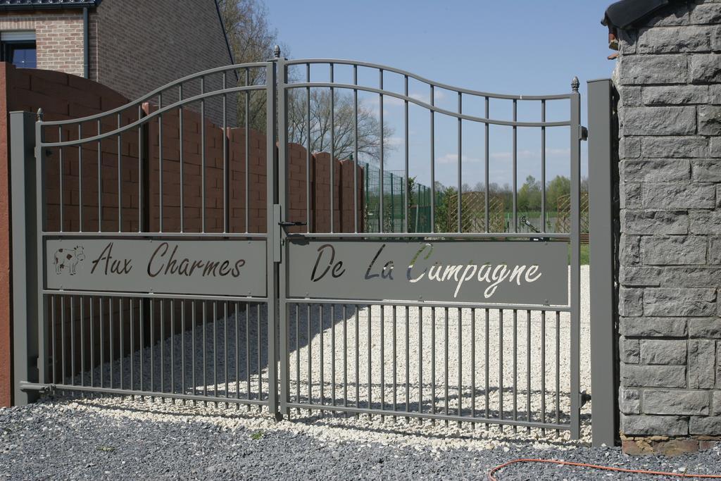 Aux Charmes De La Campagne Willa Hautrage Zewnętrze zdjęcie